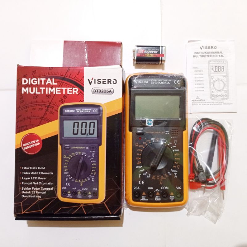 Digital Multimeter DT-9205A / DT9205A