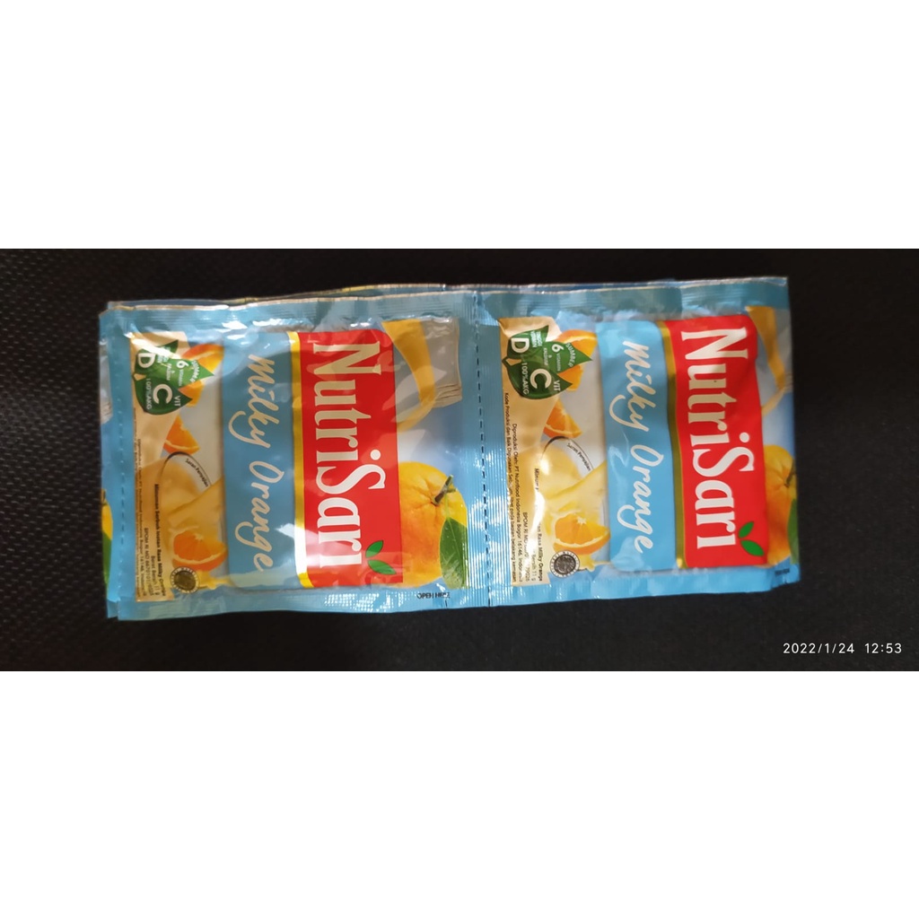 

Nutrisari Minuman Serbuk Instant Aneka Rasa | 11g x 10 sachet / 1 Renceng