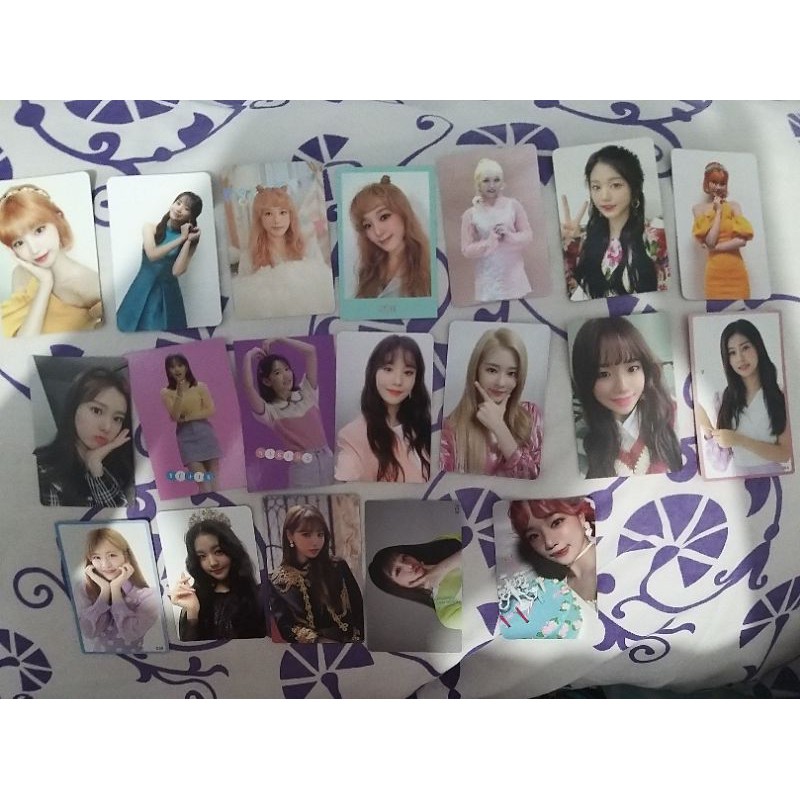 photocard izone iz*one bloom iz,oneiric diary,color iz