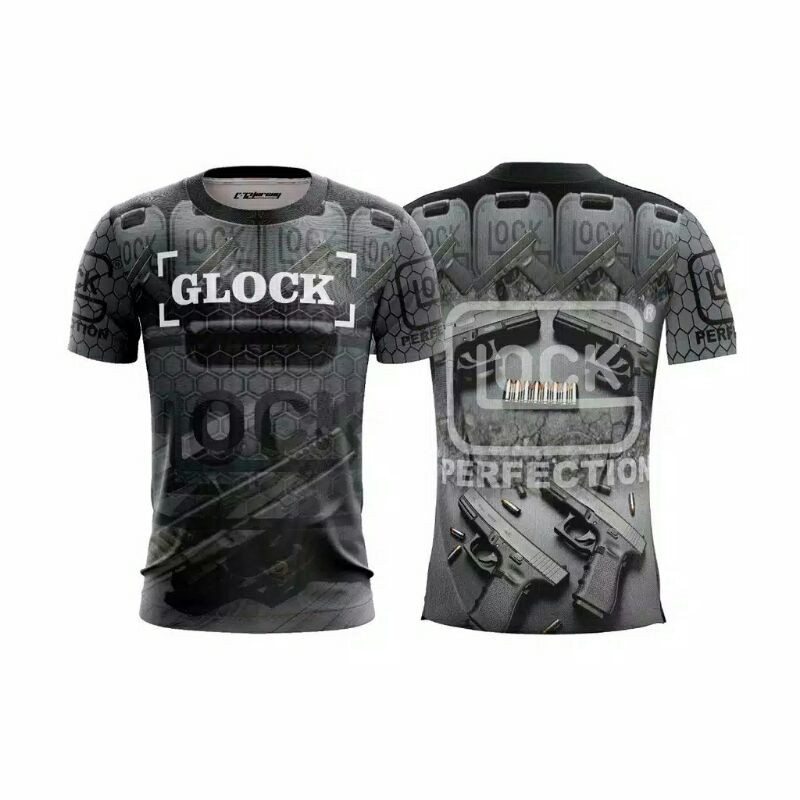 jersey kaos glock fullprint dryfit premium terbaru