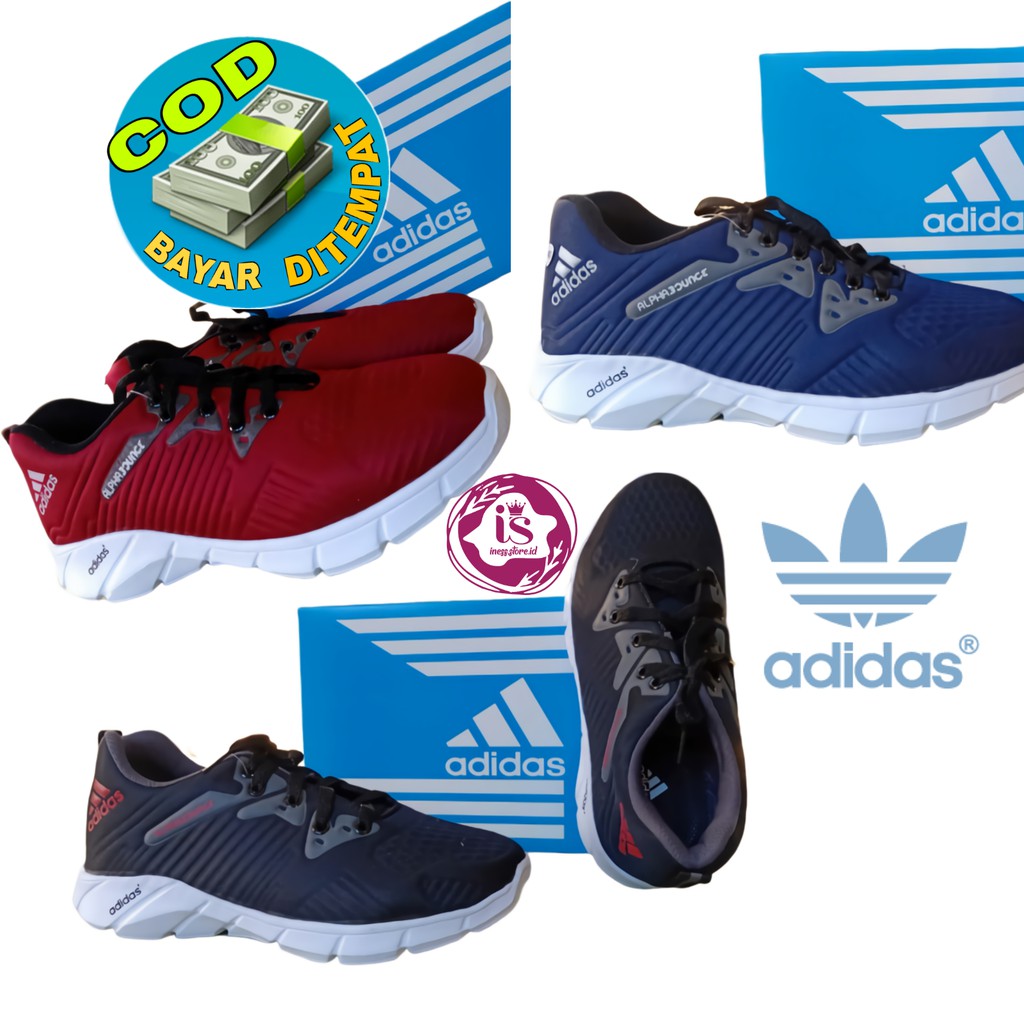 SEPATU ADIDAS PRIA NEW ALPH NEO SNEAKERS TERBARU MURAH GROSIR