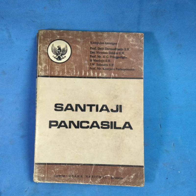 santiaji pancasila 1979 jadul vintage antik lawas kuno rare langka klasik dan imoet
