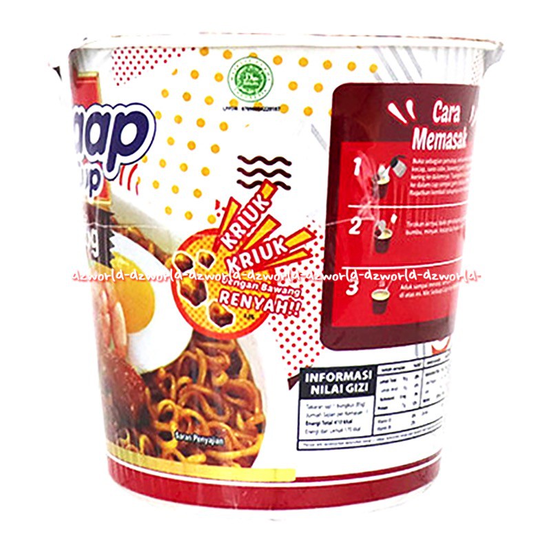 Mie Sedaap Instant Cup mie Goreng sedap cup Mi 77gr goreng dalam Cup Sedaap