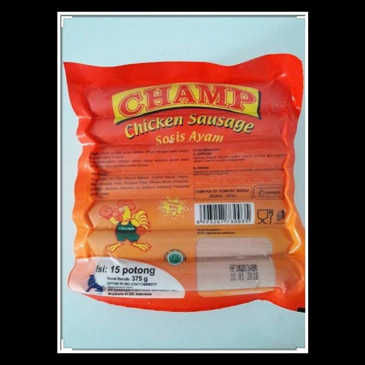 CHAMP sosis 375 gram