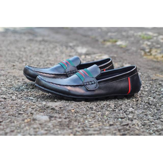 Sepatu Slip on Pria casual selop cowok zeral AVEN