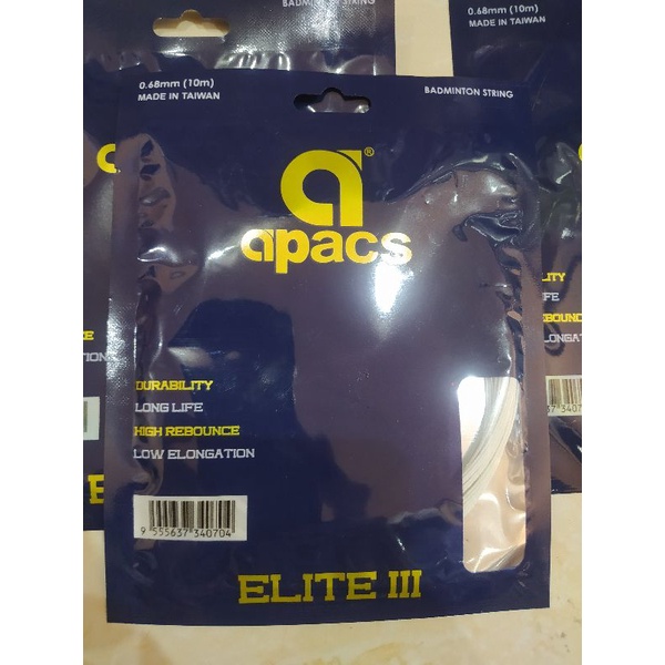 SENAR BADMINTON APACS ELITE III / APACS ELITE 3