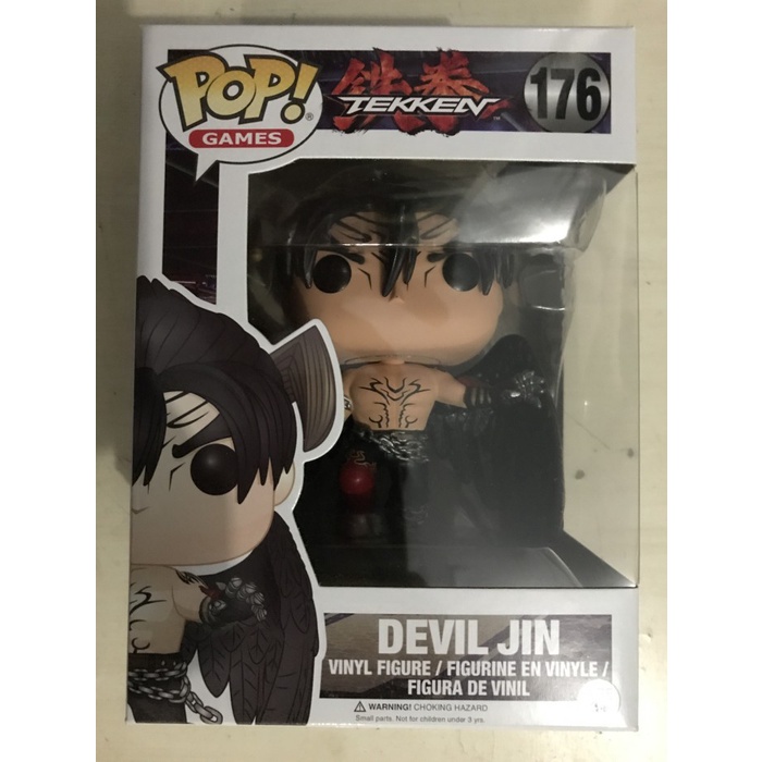 Funko POP Games: TEKKEN 7 (PS4) - Devil Jin Kazama Flying