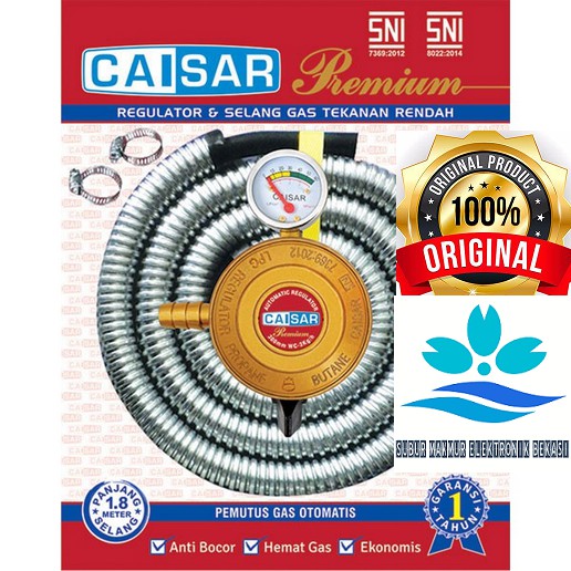 Selang Gas Paket Caisar PREMIUM 1,8 meter