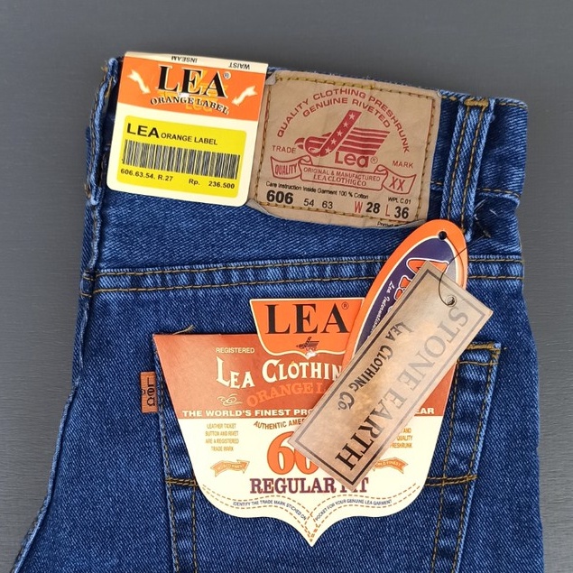 CELANA JEANS PRIA LEA STANDAR REGULER PREMIUM 28 sampai 38 bisa COD Hitam garment, Biru muda, Biru