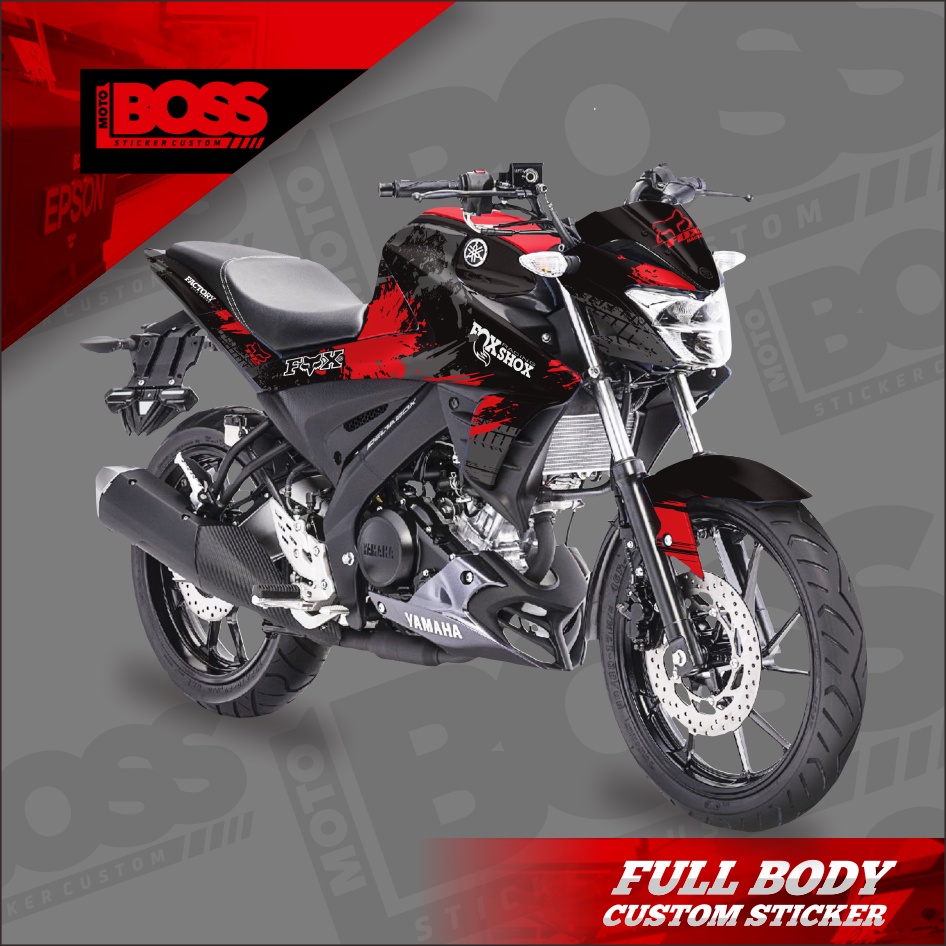 Decal Stiker Sticker Yamaha Vixion R New Vixion full body Sticker Decal Vixion R New Vixion Striping