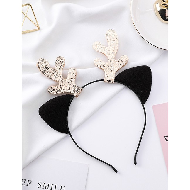 LRC Bando Fashion Deer Shape Decorated Hairband F0500X