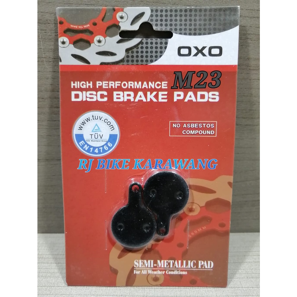 BRAKE PAD OXO M23 Semi-Metallic Disc Brake Pad