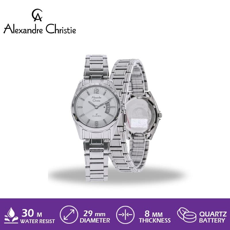 Jam Tangan Wanita Alexandre Christie AC 8289 LD BSSSL AC8289 LDBSSSL