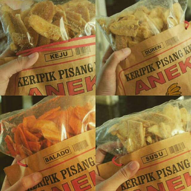 

Keripik Pisang Lampung Merk Yen Yen 250 gram