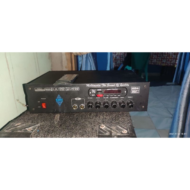 Power Amplifier Rakitan Stereo 400 Watt Tr ORi