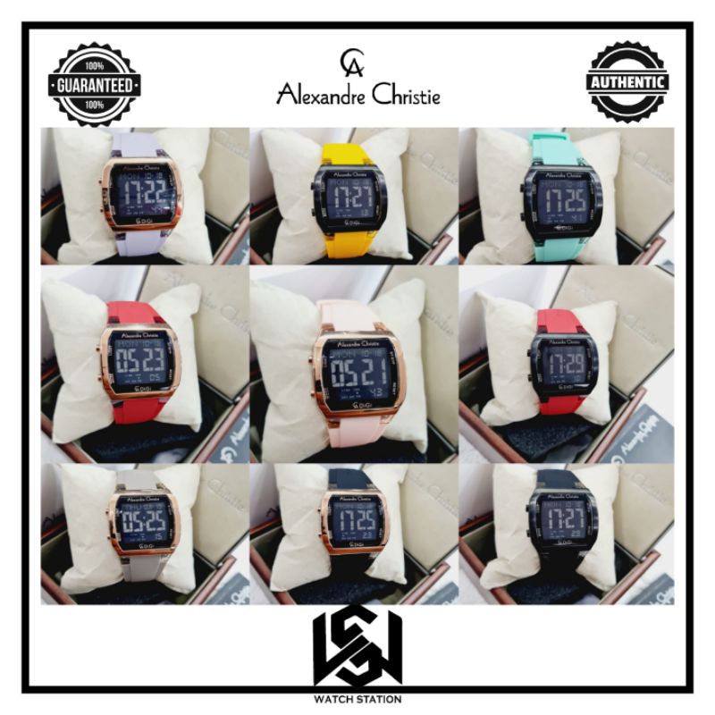 Jam tangan Pria / Wanita Alexandre Christie Ac9348 / Ac 9348 Original garansi resmi 1 tahun