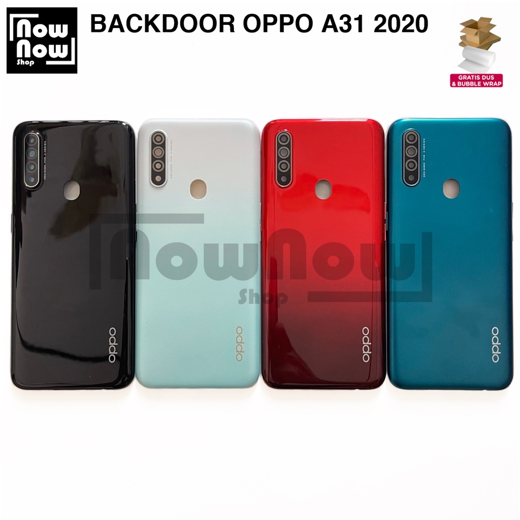 Backdoor Tutup Belakang Baterai Backcover Back Casing Housing Oppo A31 2020 Cover Belakang CPH2015 CPH2073 CPH2081 CPH2029 CPH2031