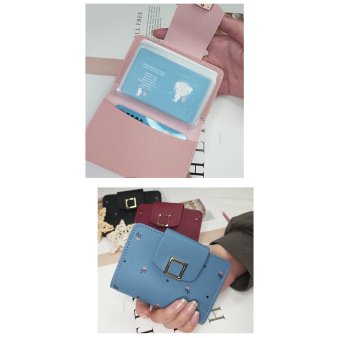 (COD) DOMPET KARTU DOMPET IMPORT WANITA MURAH HOLDER CARD MALLSHOPPING