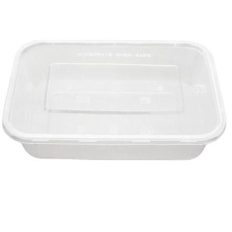 L5E7 DM Kotak Makan Plastik 500 mL (25 pcs) «N1X