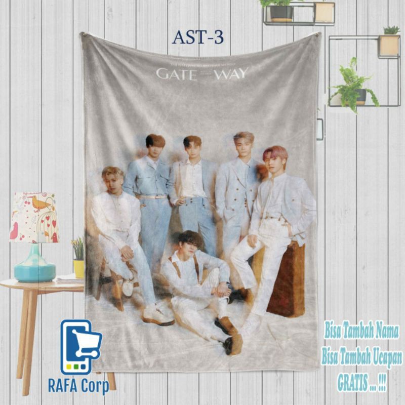 Selimut Astro - Astro - selimut kpop astro - selimut custom - Astro Kpop - Selimut boyband korea