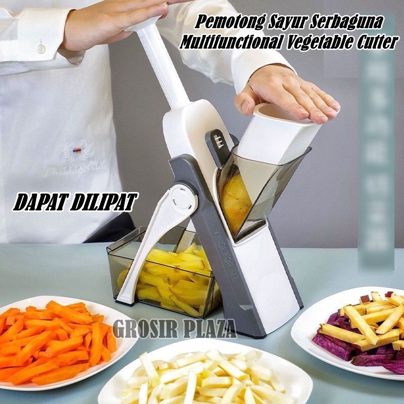 Alat Pengiris Sayuran Dapat Dilipat / Alat Pengiris Parutan Dapur / Alat Pengiris Sayuran PR140