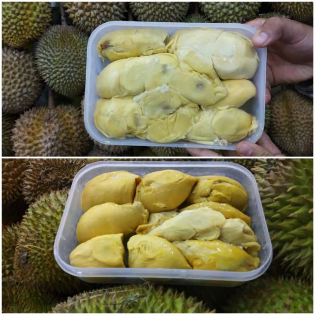 

Durian kupas ucok di jamin enak dan fresh