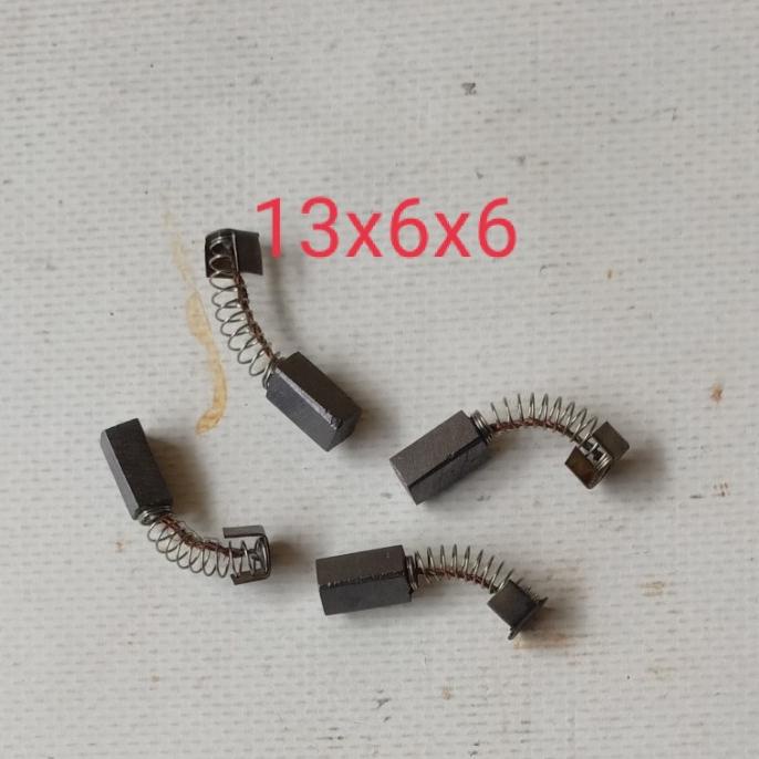 

populer] Carbon brush panjang13x6x6 per pcs