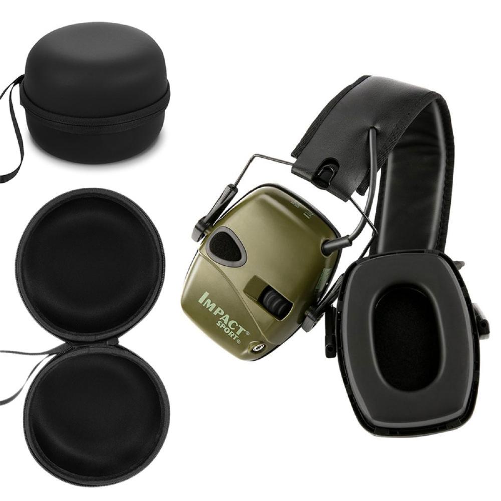 Hotwind Headset Earmuff Lipat Kedap Suara Proteksi Pendengaran J6O8