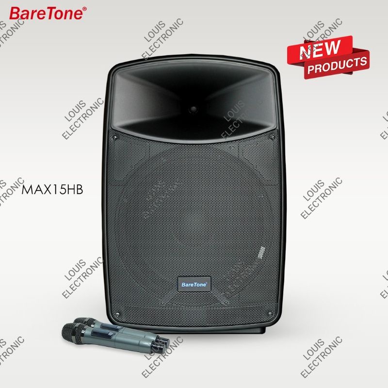 Speaker Portable Aktif Meeting BareTone MAX15HB 15 Inch Max 15HB