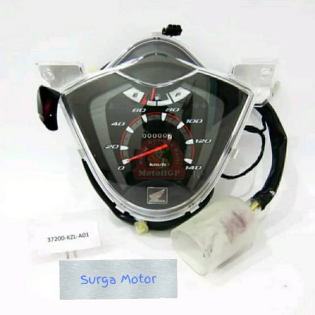 Speedometer speedo spido spedo meter Spacy Karbu ASLI ORI HONDA AHM 37200-KZL-A01