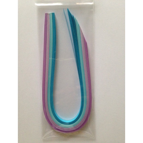 

Dijual Paper Art kertas warna quilling gradasi Biru 3mm 5mm 7mm Berkualitas