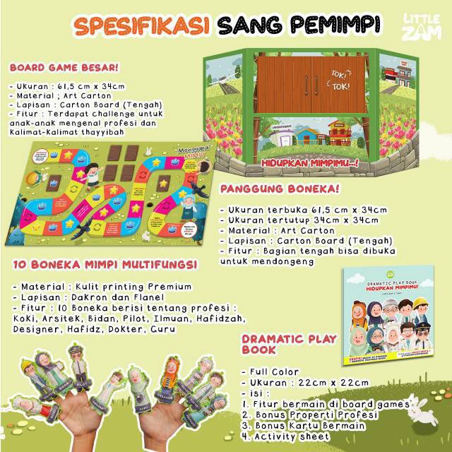 Mainan Edukatif - SANG PEMIMPI