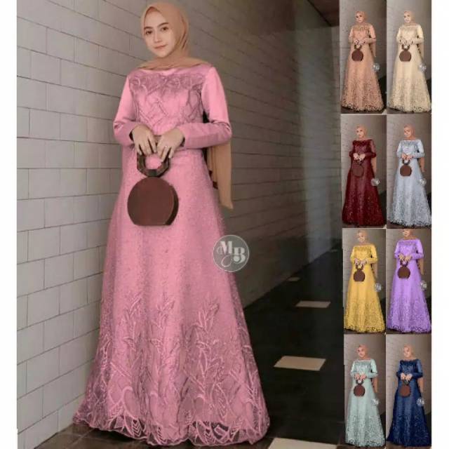 Keysia Gamis Syari by Nizam busana muslim wanita