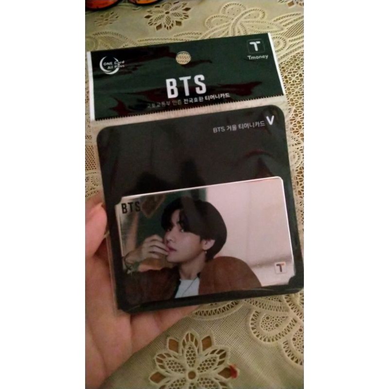 tmoney X BTS taehyung