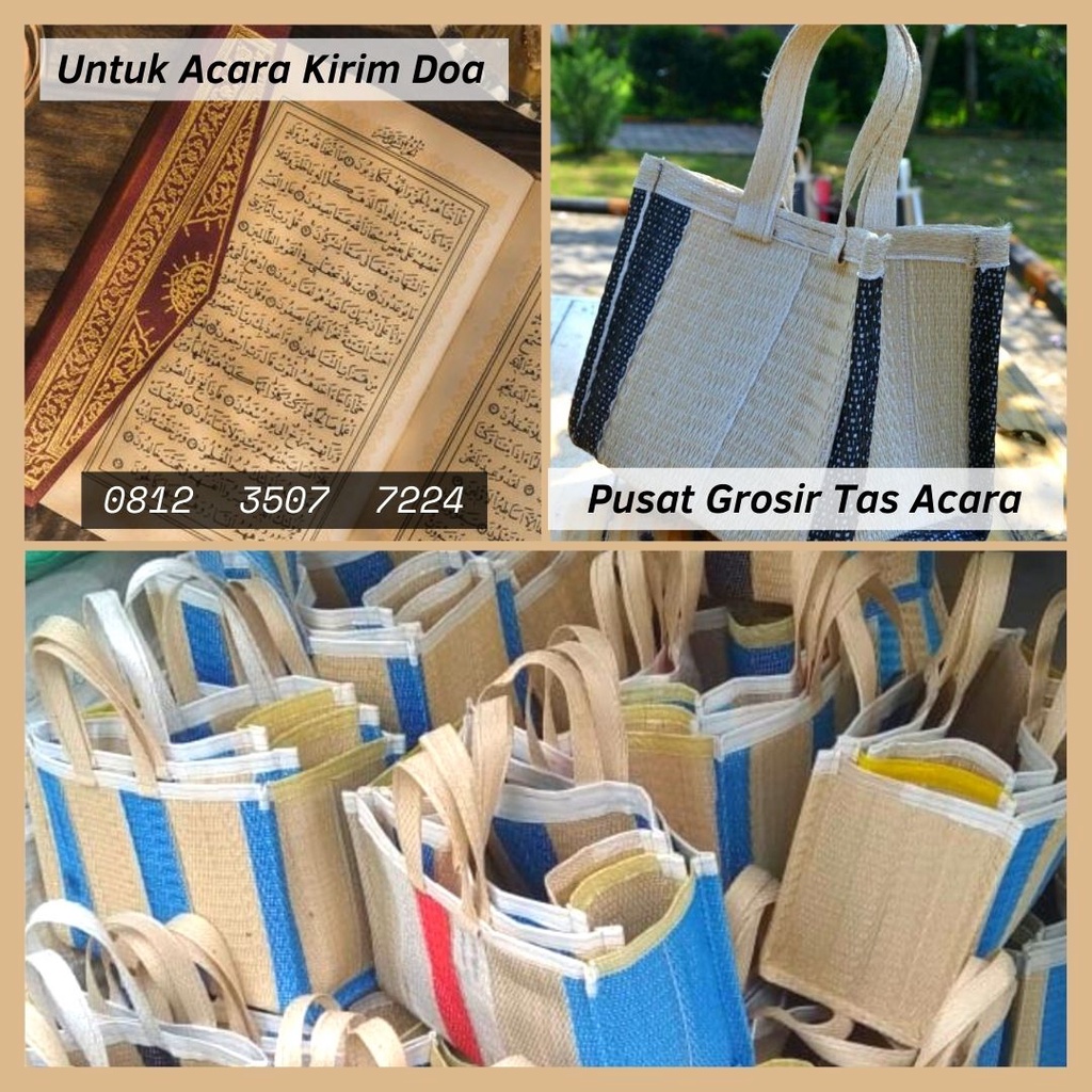 (Berkualitas), Tas Tahlilan, Tas Souvenir, Tas Belanja,Tas Belanja, Webbing Bag