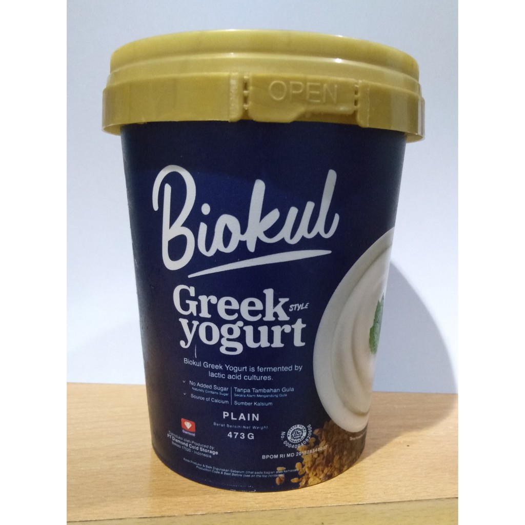 

BIOKUL GREEK PLAIN YOGHURT 473GR