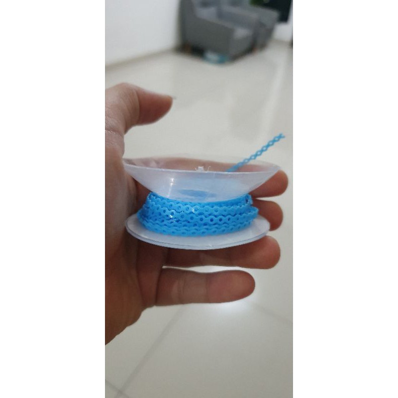 1 rol power chain biru muda