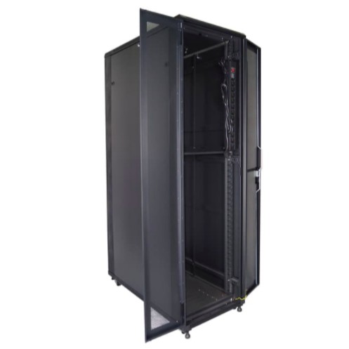 IR11545P - 45U Close Rack Depth 1150mm Perforated Door 19&quot; - INDORACK