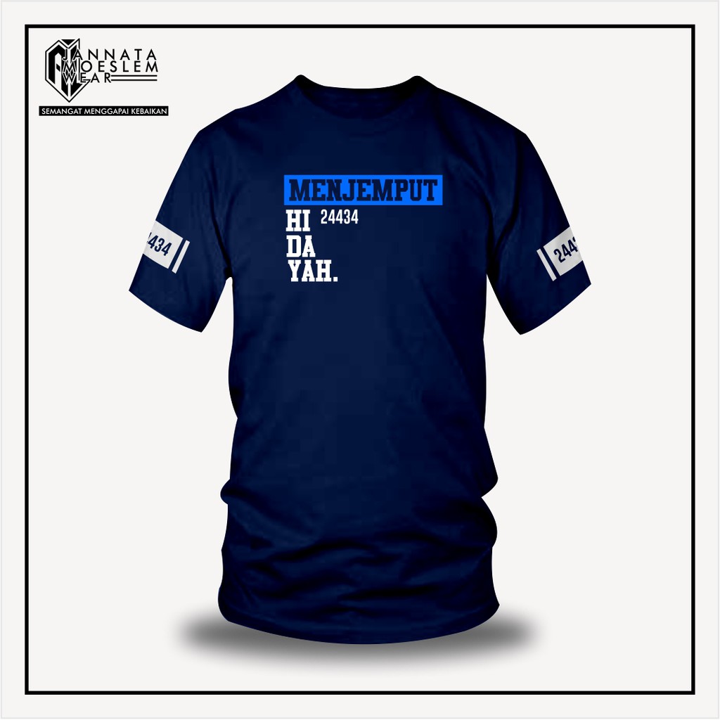 Kaos Distro Muslim Pria Hidayah