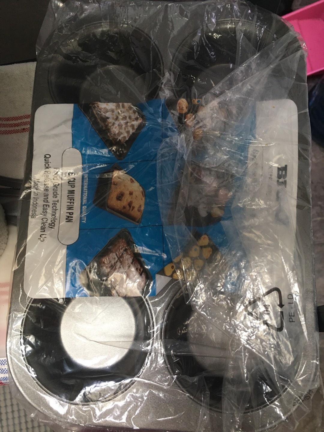 Big J Loyang Muffin 6 Lubang 28x19x3 Cm