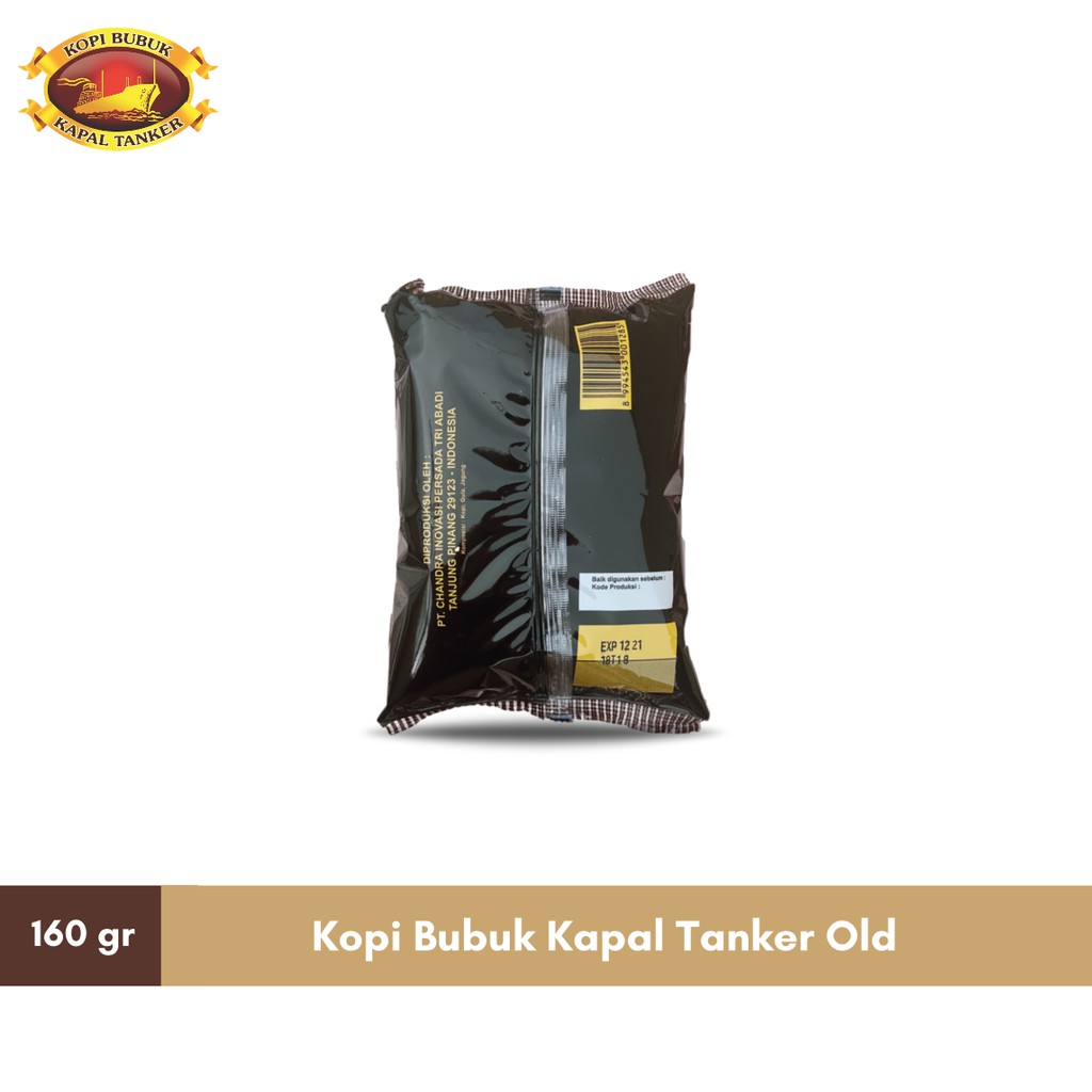 Kopi Bubuk Kapal Tanker Old - 160 Gr