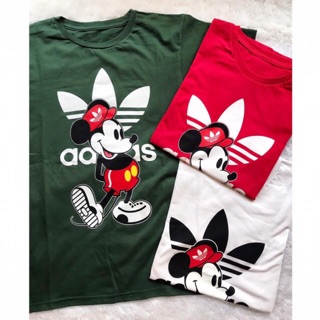 Kaos Katun Wanita Lucu Atasan  Baju  Wanita Adidas  