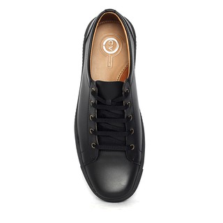 CAVALLERO Hugo Synthetic Leather Black - Sneakers Pria