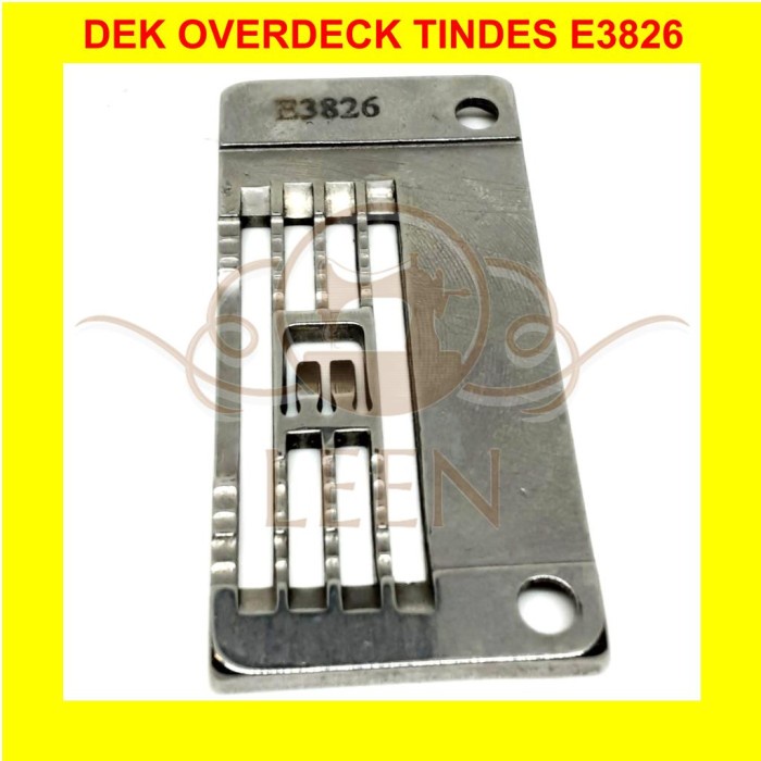 Dek Plat Piringan Overdeck / Kam Tindes E3826 Mesin Jahit Siruba LEEN