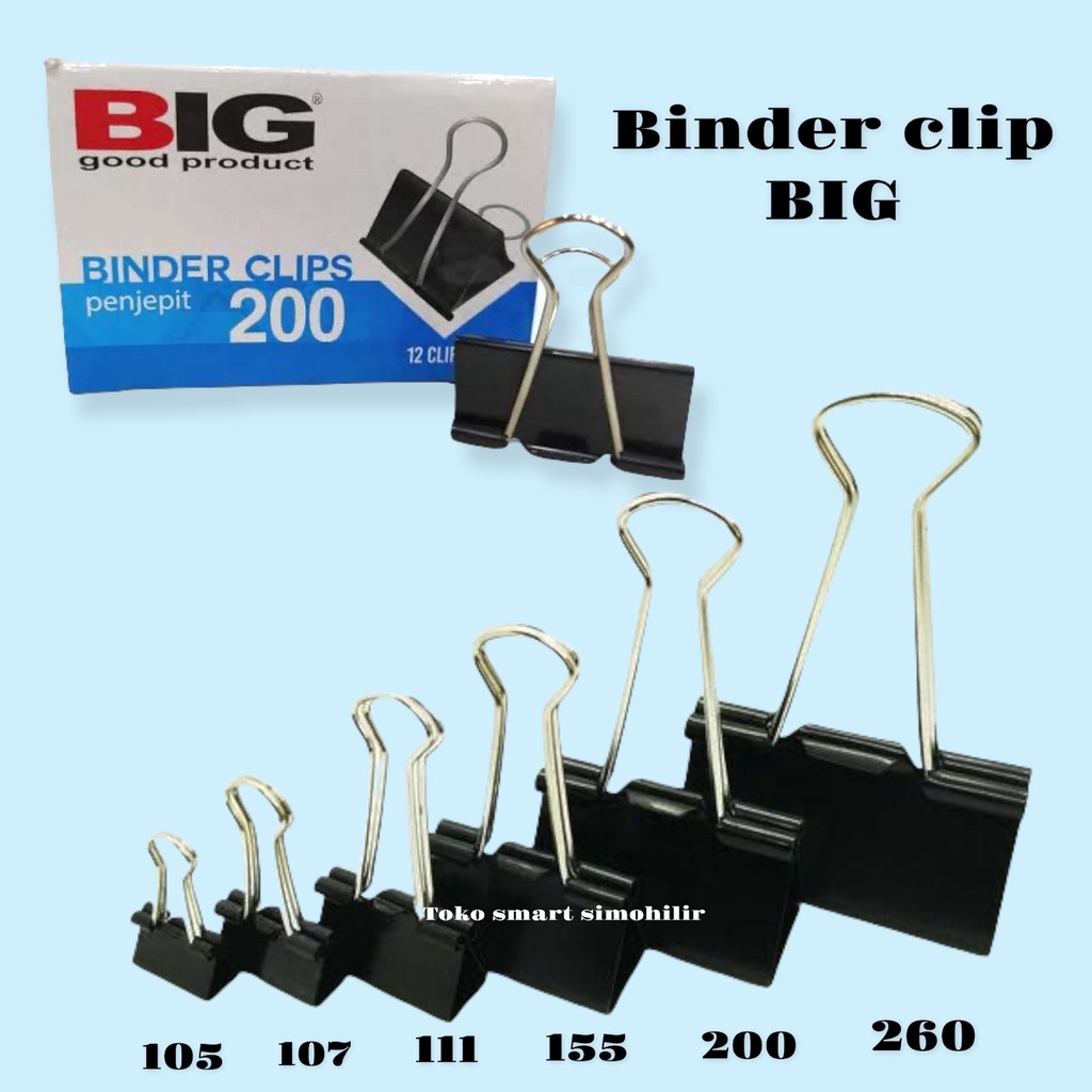 Penjepit Kertas / Binder Clip BIG