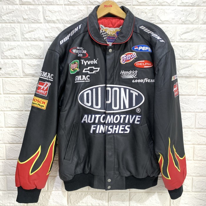Jacket Vintage Nascar Dupont By jeff Hamilton