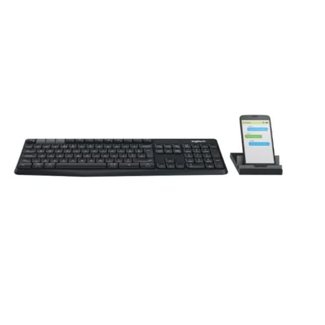 ORIGINAL LOGITECH K375s MULTI-DEVICE BLUETOOTH &amp; WIRELESS KEYBOARD WITH STAND