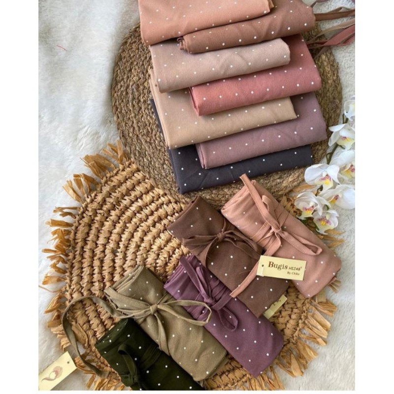 bergo polka bugis hijab