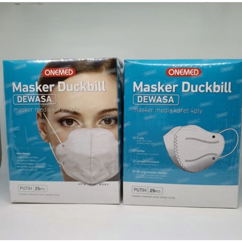 Masker duckbill dewasa onemed