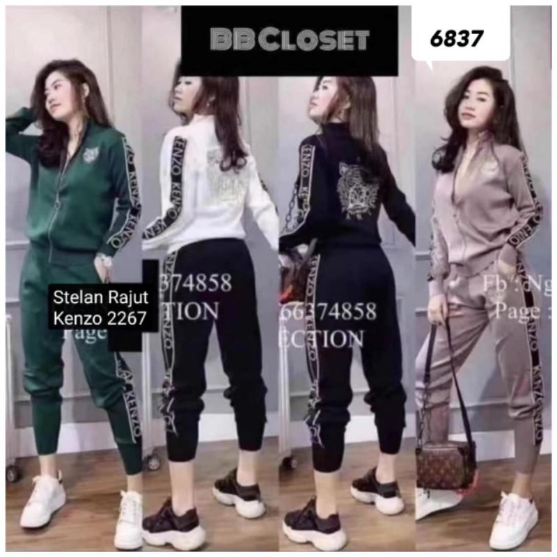 set rajut kenzo import 6837